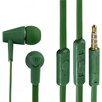Hama Joy Dentro de oído Binaural Alámbrico Verde - Auriculares