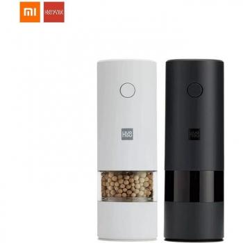 Mijai Huohou Molinillo Eléctrico Automático de Pimienta y Sal con Luz LED y 5 Modos