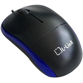 L-Link LL-2080-A | Ratón Óptico USB | Color Negro/Azul