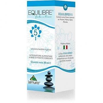 Equilibrio 5 Gotas 30 ml - Lemuria, producto homeopático para el bienestar emocional y físico