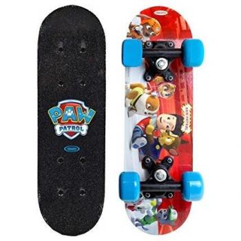 PAW PATROL-Skateboard Monopatin Mini Skate en Madera 17 Pulgadas, Multicolor,