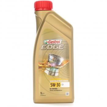 Aceite de motor Castrol Edge 5W30 C1 1L con tecnología de fluidos de titanio