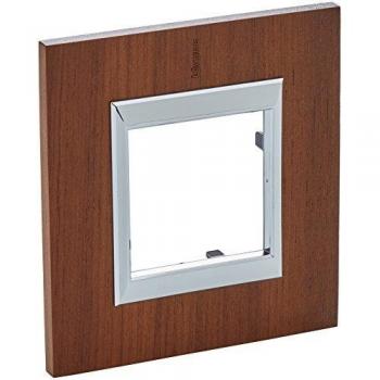 Bticino axolute - Placa 2 módulo axolute madera de teka