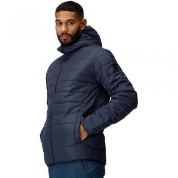Regatta Men's Helfa Insulated Quilted Jacket - Navy - Size: L