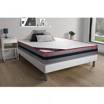 Colchón VITALPOWER RECOVER 180 x 200 cm - Espuma viscoelástica - 26 cm de grosor - Confort equilibrado - 5 zonas de confort