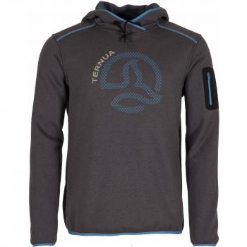 Ternua Myrdin Hoody M Sudadera con Capucha, Hombre, Negro