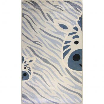 Alfombra Infantil Azul 80 x 150 cm - Mani Textile