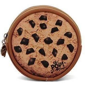 Monedero Redondo Oh My Pop Cookies - Marrón - Tamaño Único
