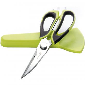 WISLIFE tijeras de cocina - tijeras de cocina multifunción, come-apart tijeras para ave
