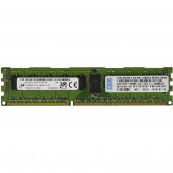IBM 4GB (1x4GB, 2Rx8, 1.35V) PC3L-10600 CL9 ECC DDR3 1333MHz LP RDIMM 4GB DDR3 1333MHz ECC módulo de - Memoria (2Rx8, 1.35V) PC3L-10600 CL9 ECC DDR3 1333MHz LP RDIMM, 4 GB, 1 x 4 GB, DDR3, 1333 MHz, 240-pin DIMM)