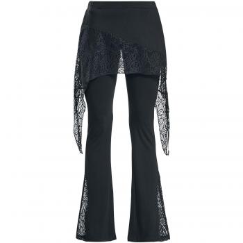 Gothicana by EMP Angels Fall First Leggings Negro