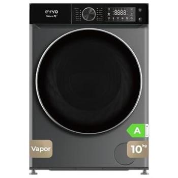 Lavadora Evvo Nature R10 - 10 kg, Carga Frontal, 1400 RPM, Clase A, Motor Inverter, Tambor Diamante ePROTECT, 13 Programas, Función Vapor
