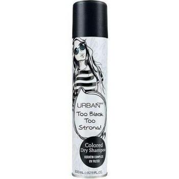 Urban Care Champú en Seco - Colored Dry Shampoo, Marrón, Negro, 200 Mililitros