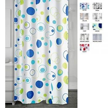 Ridder 303080 Kreise - Cortina de Ducha con Estampado