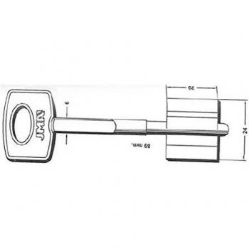 JMA - Llave En Bruto Gorja Laton Jma
