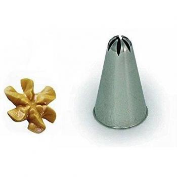 silikomart 43.355.99.0000 Decoración para Tartas, Metal, Gris
