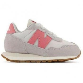 New Balance - Zapatilla FTWR IH237 PK Gris para Deporte Niña