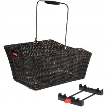 Cesta KLICKfix Structura GT para portabultos Racktime, color negro