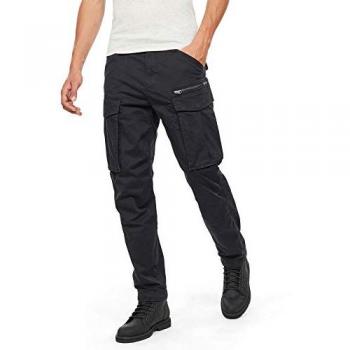 G-Star Rovic 3D Regular Tapered Cargo Pants for Men - Black (33/36), Casual Cotton, G-Star Outlet 2024