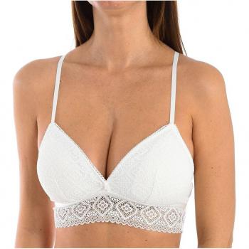 Sujetador bralette de encaje sin aros KIM mujer Selene 80 B Marfil