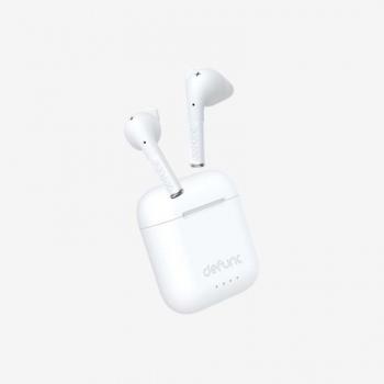 Auriculares In-Ear Inalámbricos Defunc True Talk con ANC, 5h de Batería, Color Blanco