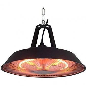 Calefactor Infrarrojo de Suspensión Ruby Modelo Patio RG-1500 AP con Sistema Tecnoair