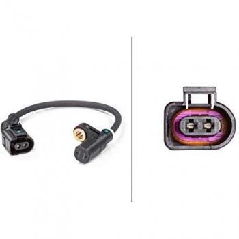 HELLA 6PU 009 106-741 Sensor, wheel speed - 12V - Rear Axle - Cable: 193mm