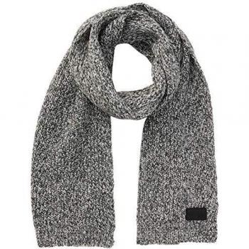 Superdry Stockholm Scarf Bufanda, Negro