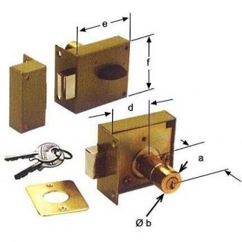 Urko - Cerradura Palanca Dr 38-50