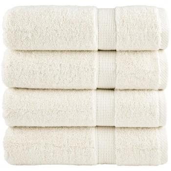 Toallas de baño SOLUND 2 piezas verde 100x150 cm 600g/m²
