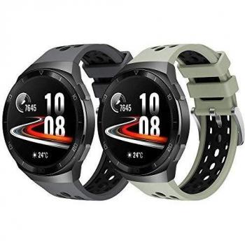 Songsier Correa Compatible con Huawei Watch GT2e,Deporte Impermeable Correa de Repuesto de Silicona Solo para Huawei Watch GT2e