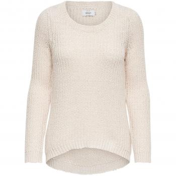 ONLKENDRA L/S PULLOVER KNT. CHALECO MUJER LANA CUELLO REDONDO MEZCLILLA