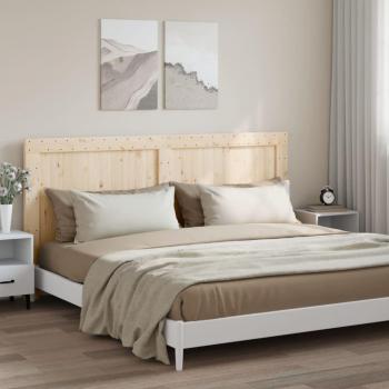 Cabecero de madera maciza de pino 200x104 cm Vidaxl Marrón
