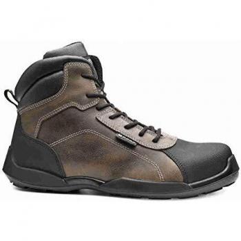 Base Protection, Rafting Top Bota de Seguridad para Hombres, marrón y Negro, Talla 39