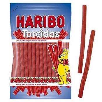 Haribo Torcidas Fresa Geles Dulces - 175 gr
