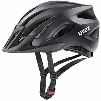 uvex Viva 3 Casco de Bicicleta, Adultos Unisex, Black Mat, 56-62 cm