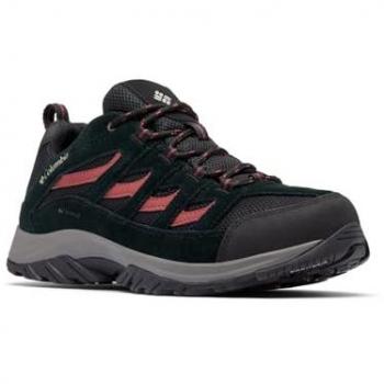 Columbia Zapatillas de Senderismo Crestwood™ Waterproof Hombre Negro/Spice Talla 43