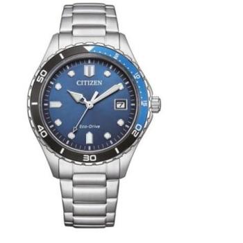 Reloj Hombre Citizen Eco Drive Acero Plateado AW1821-89L