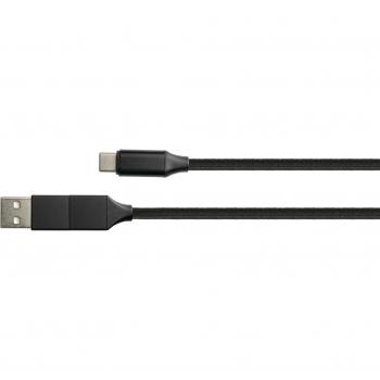 Cable USB-C 1.00m con Adaptador USB-A, Carga Rápida QC 3.0 y PD 60W