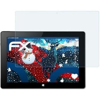 2 x atFoliX Antichoque Película Protectora Xoro Pad 10W4 Protector Película - FX-Shock-Clear