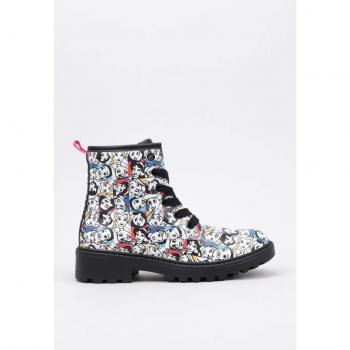 Botín Plano Geox J Casey Girl D para niña en color Blanco, talla 31