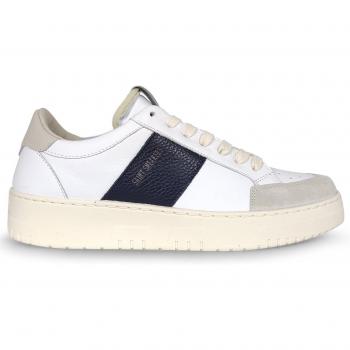 Saint White Leather Sneakers for Men - Size 10 US, Multicolor