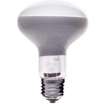 LAES - Bombilla Reflectora Eco-Halógena E27, 28 W, Gris, 90 x 120 mm