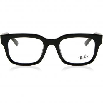 Ray-Ban RX7217F Chad Asian Fit 8260 Armazones y Lentes Recetadas para Hombre Negros