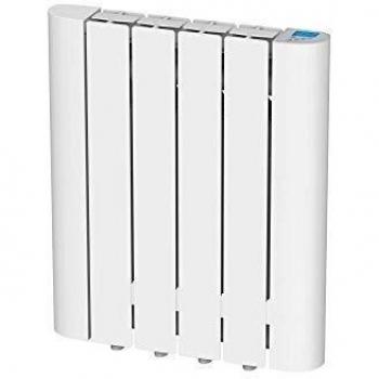 Emisor térmico de inercia digital con fluido interno,programación semanal, pantalla LCD y control WIFI Serie RADOIL de PURLINE