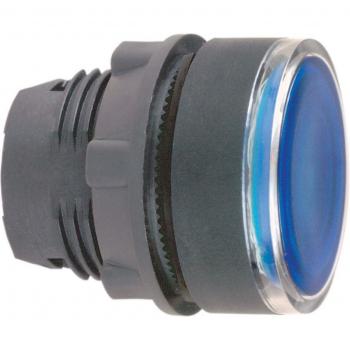 Schneider elec pic - mss 41 02 - Cabeza pulsador luminoso diámetro 22 rasante azul embellecedor plastico