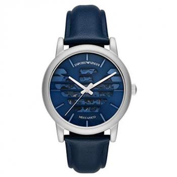 Reloj Automático Emporio Armani Meccanico Mod. Luigi AR60030 para Hombre, Color Azul