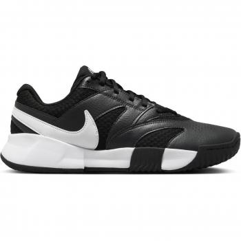 NikeCourt Lite 4 Zapatilla de Tenis para Tierra Batida Mujeres - Negro, Blanco