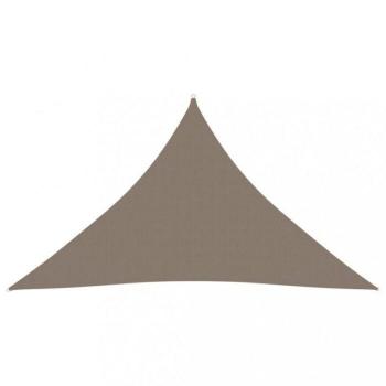 Toldo de Vela Triangular Oxford 3,5x3,5x4,9 m Color Taupe