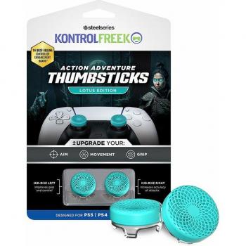 Kit de Thumbsticks Analógicos Turquesa para Mando DualSense PS5 - SteelSeries Action Lotus